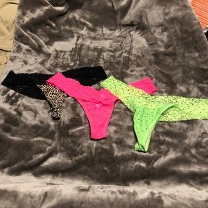 Victoria’s secret thongs